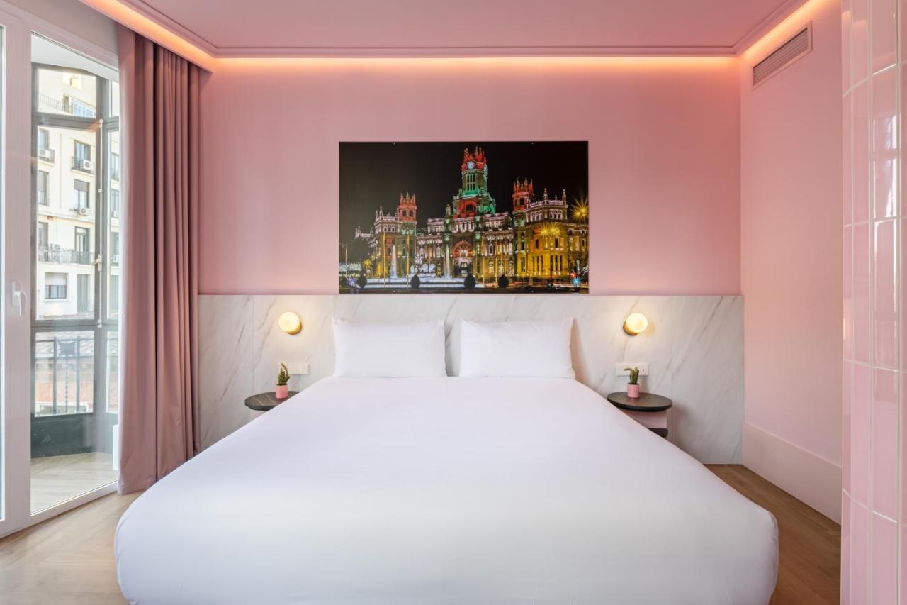 Ikonik Gran Via Hotell Madrid Exteriör bild