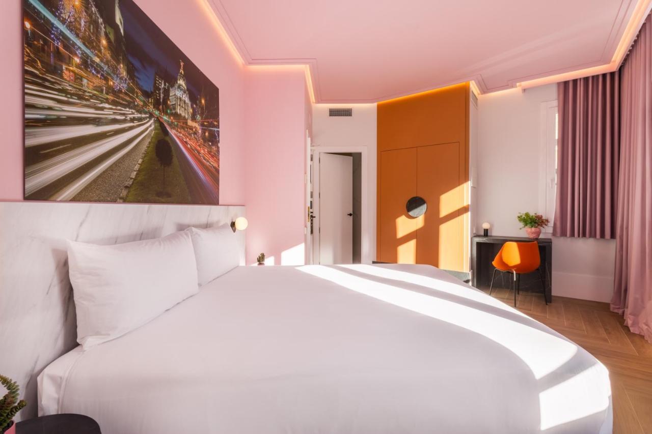 Ikonik Gran Via Hotell Madrid Exteriör bild