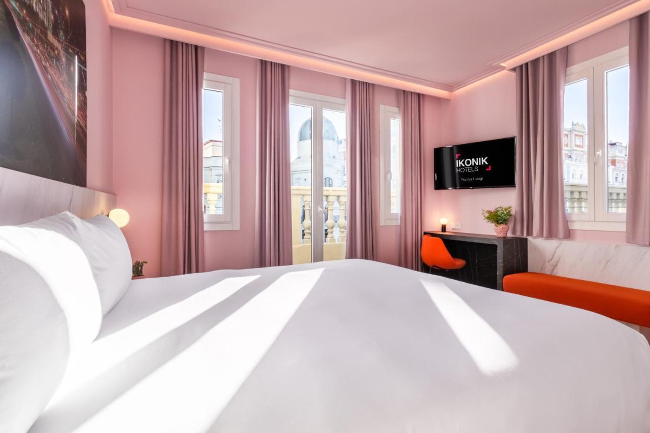Ikonik Gran Via Hotell Madrid Exteriör bild