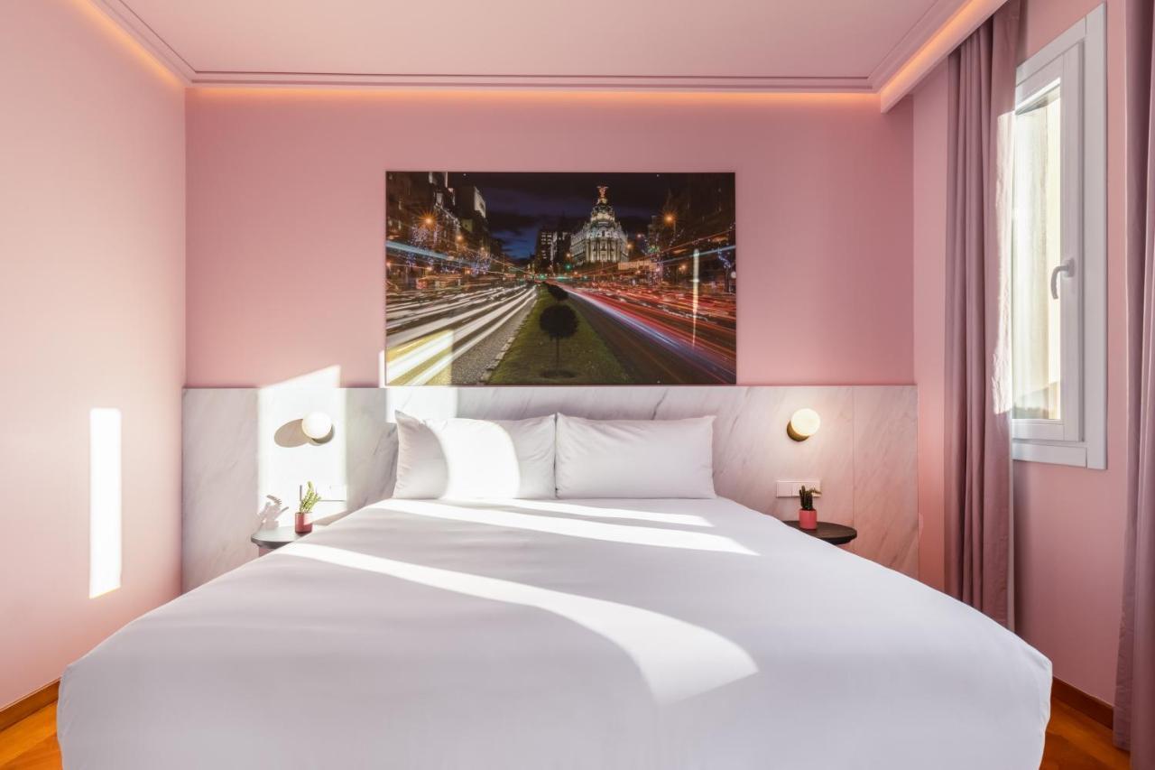 Ikonik Gran Via Hotell Madrid Exteriör bild