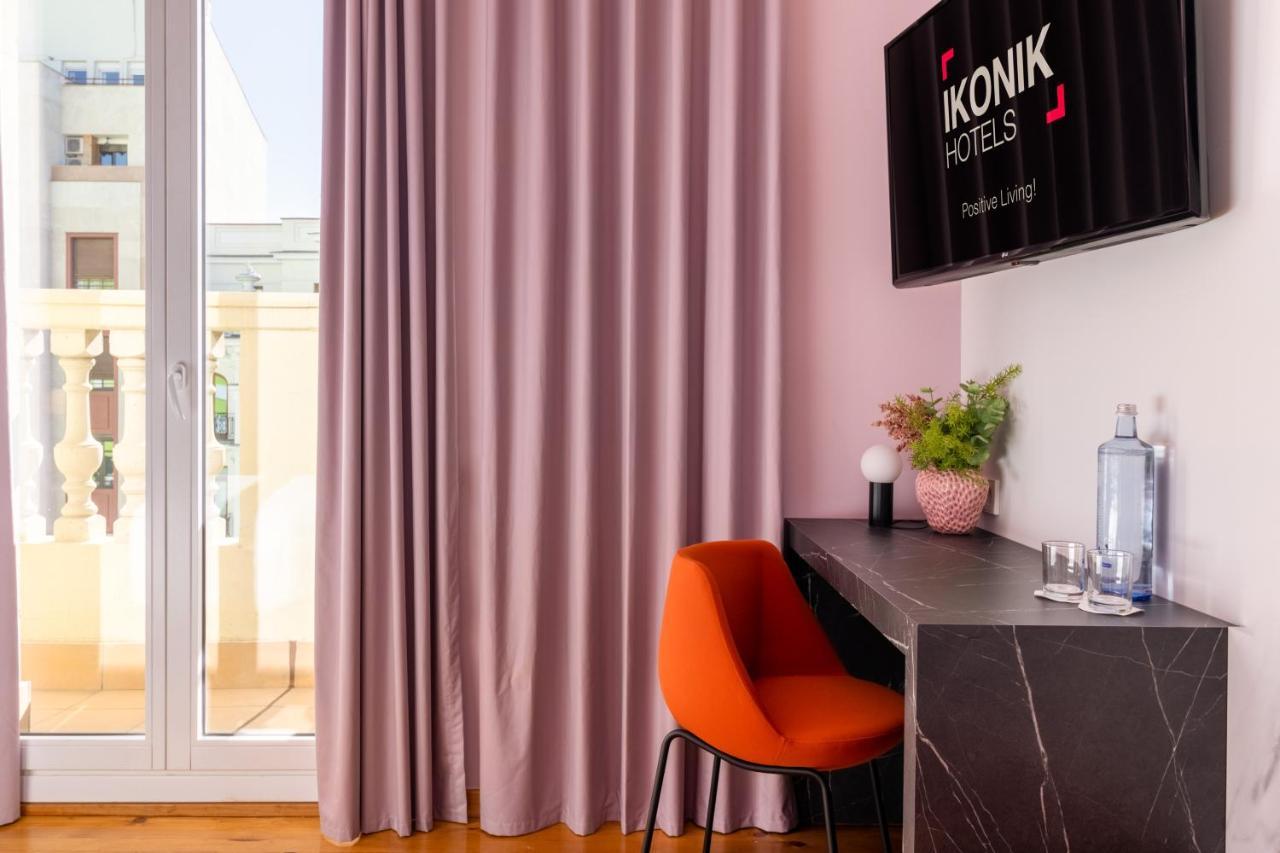 Ikonik Gran Via Hotell Madrid Exteriör bild