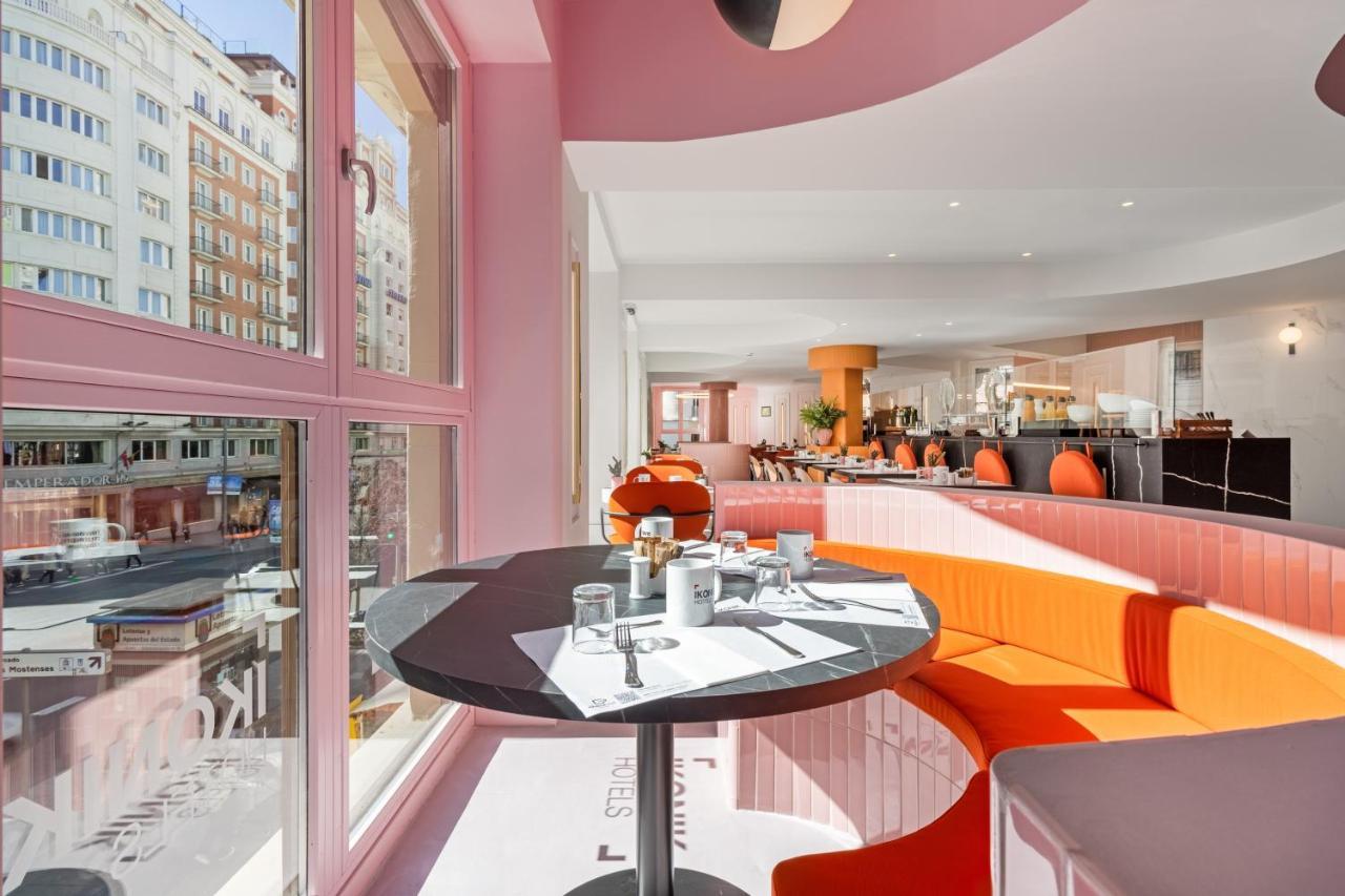 Ikonik Gran Via Hotell Madrid Exteriör bild